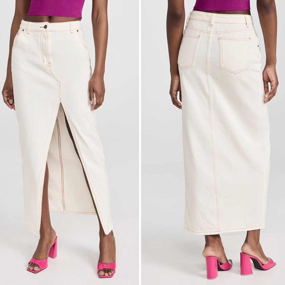 Lioness Barbie Split Midi Skirt  Barbie Split Midi Skirt in size L (New)